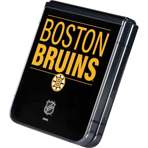 NHL Boston Bruins Lineup Galaxy Z Flip5 5G Skin